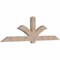 Ekena Millwork Redmond Smooth Timber Gable Bracket, Douglas Fir, 96"W x 28"H x 3 1/2"D x 5 1/2"F, 7/12 Pitch GBW096X28X0406RED00SDF - alternate 2